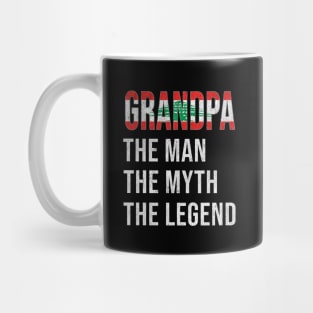 Grand Father Lebanese Grandpa The Man The Myth The Legend - Gift for Lebanese Dad With Roots From  Lebanon Mug